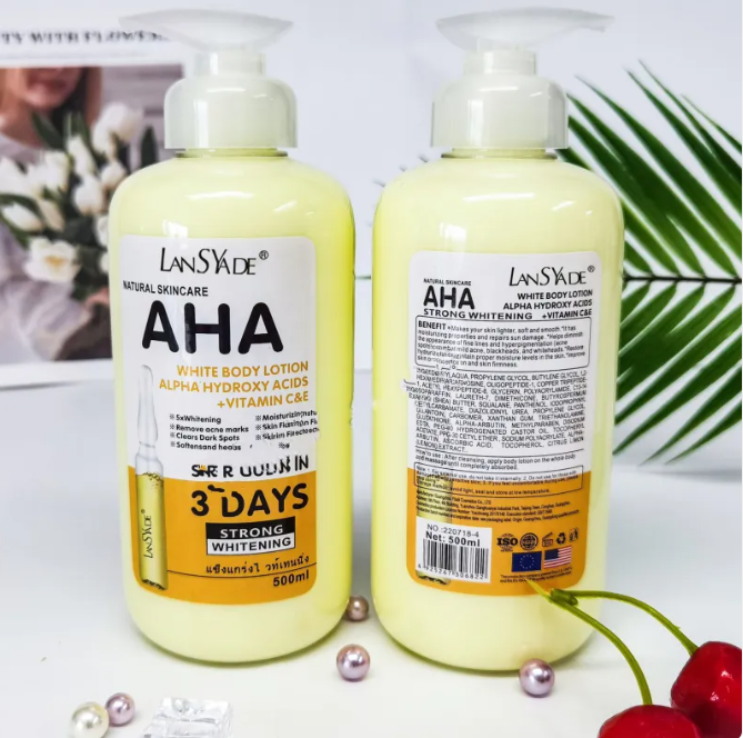 LanSYade AHA White Body Lotion