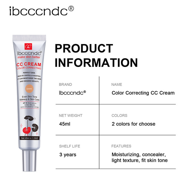 Ibcccndc Centella Asiatica CC Cream Concealer