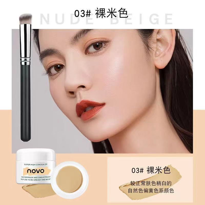 NOVO HD Concealer for Blemishes and Dark Circles
