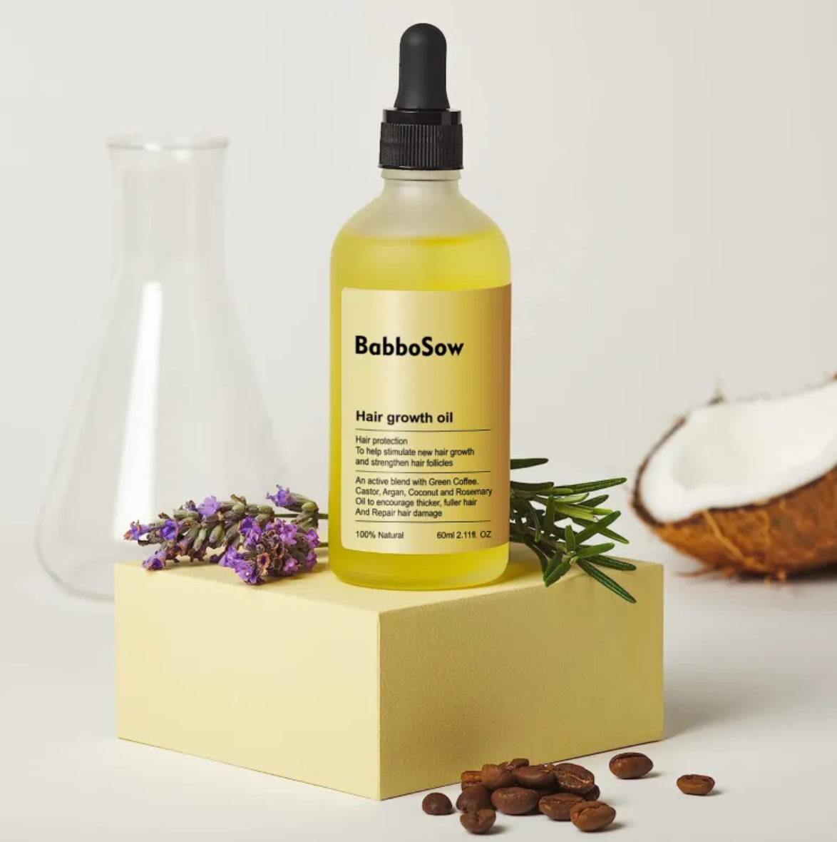 BabboSow Rosemary Hair Growth Oil
