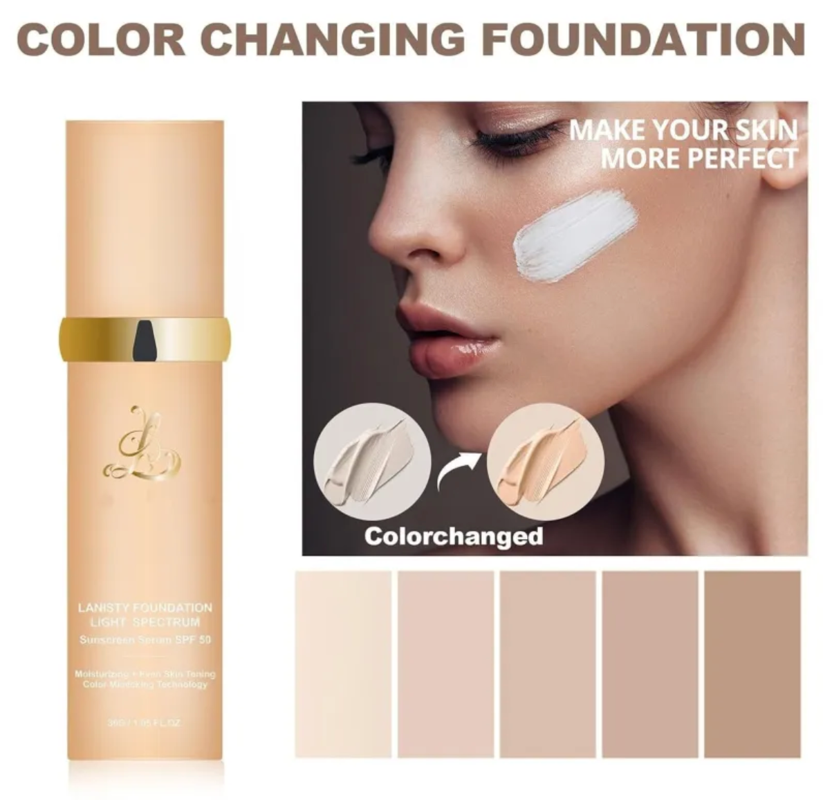 Biomimic® Foundation 4 in 1 - Light Spectrum