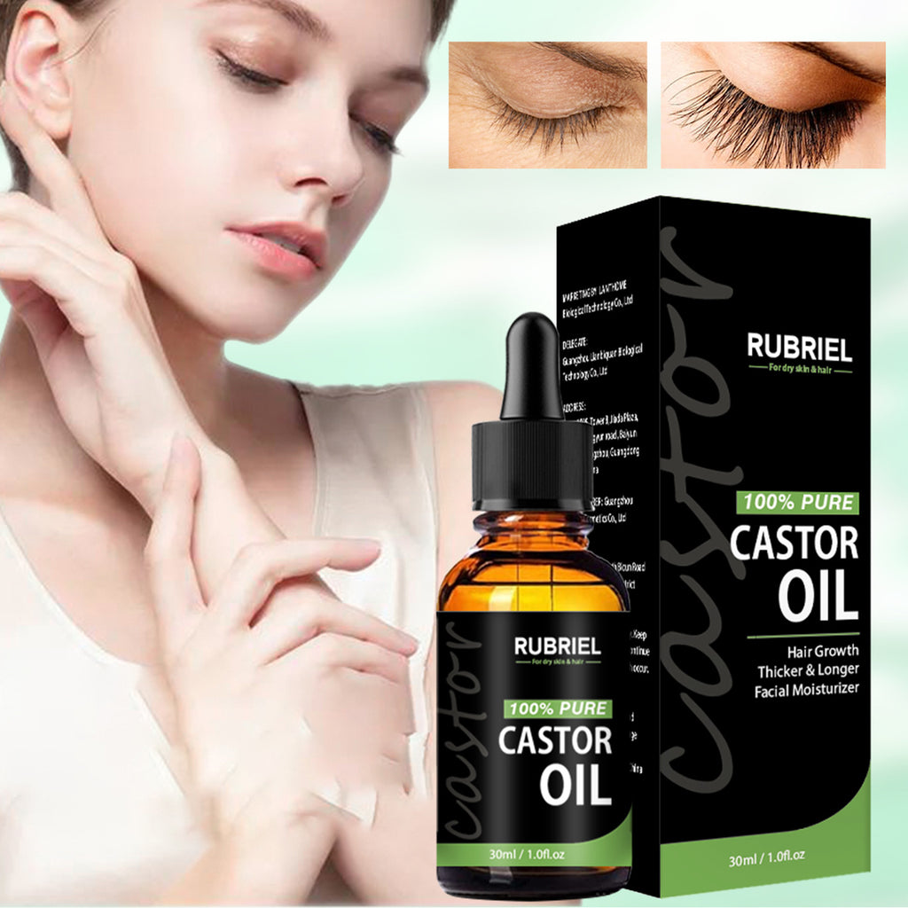 100% Pure Castor Oil Mascara and Eyelash Serum