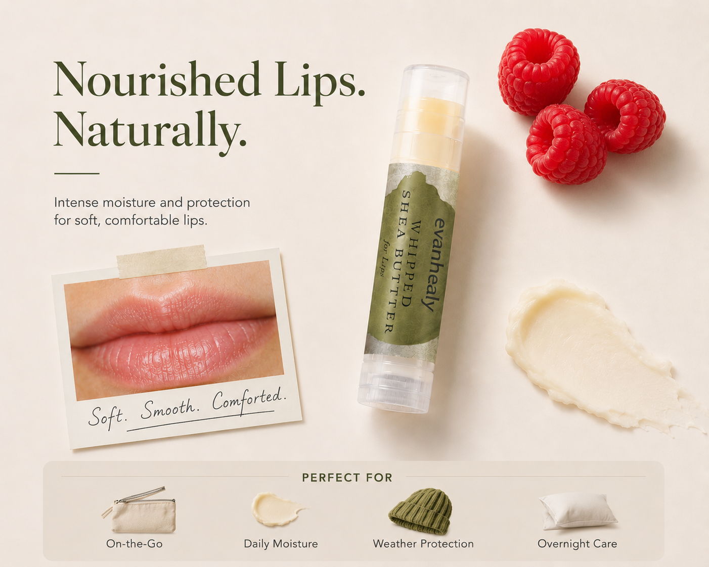 Evanhealy Whipped Shea Butter for Lips