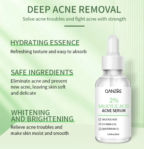QANZIRE 2% Salicylic Acid Acne Serum (30ml)
