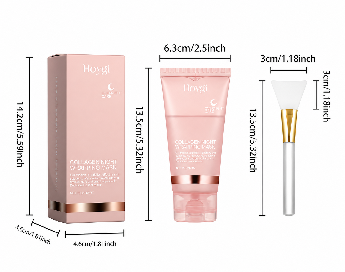 Hoygi Collagen Night Wrapping Mask (75g)