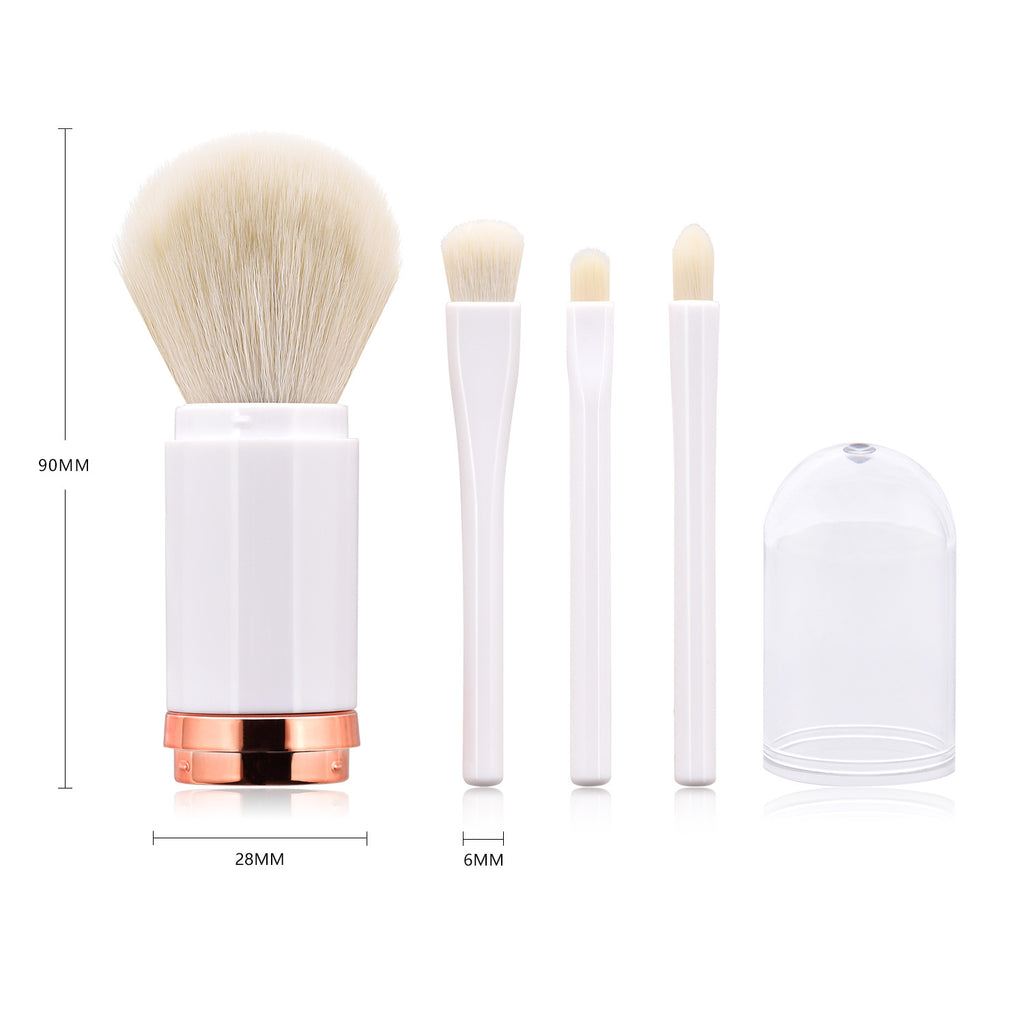 Ronshadow Dual-Head Makeup Brush for Powder & Eyeshadow