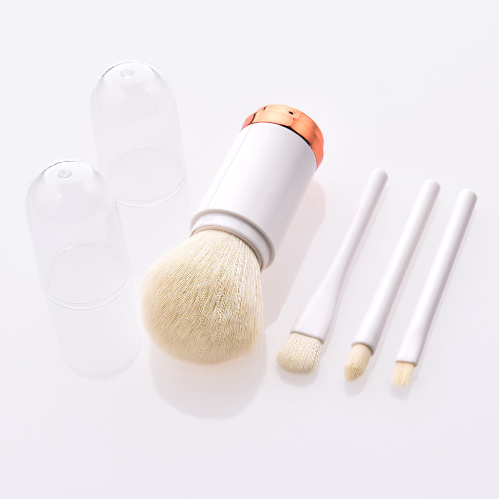 Ronshadow Dual-Head Makeup Brush for Powder & Eyeshadow
