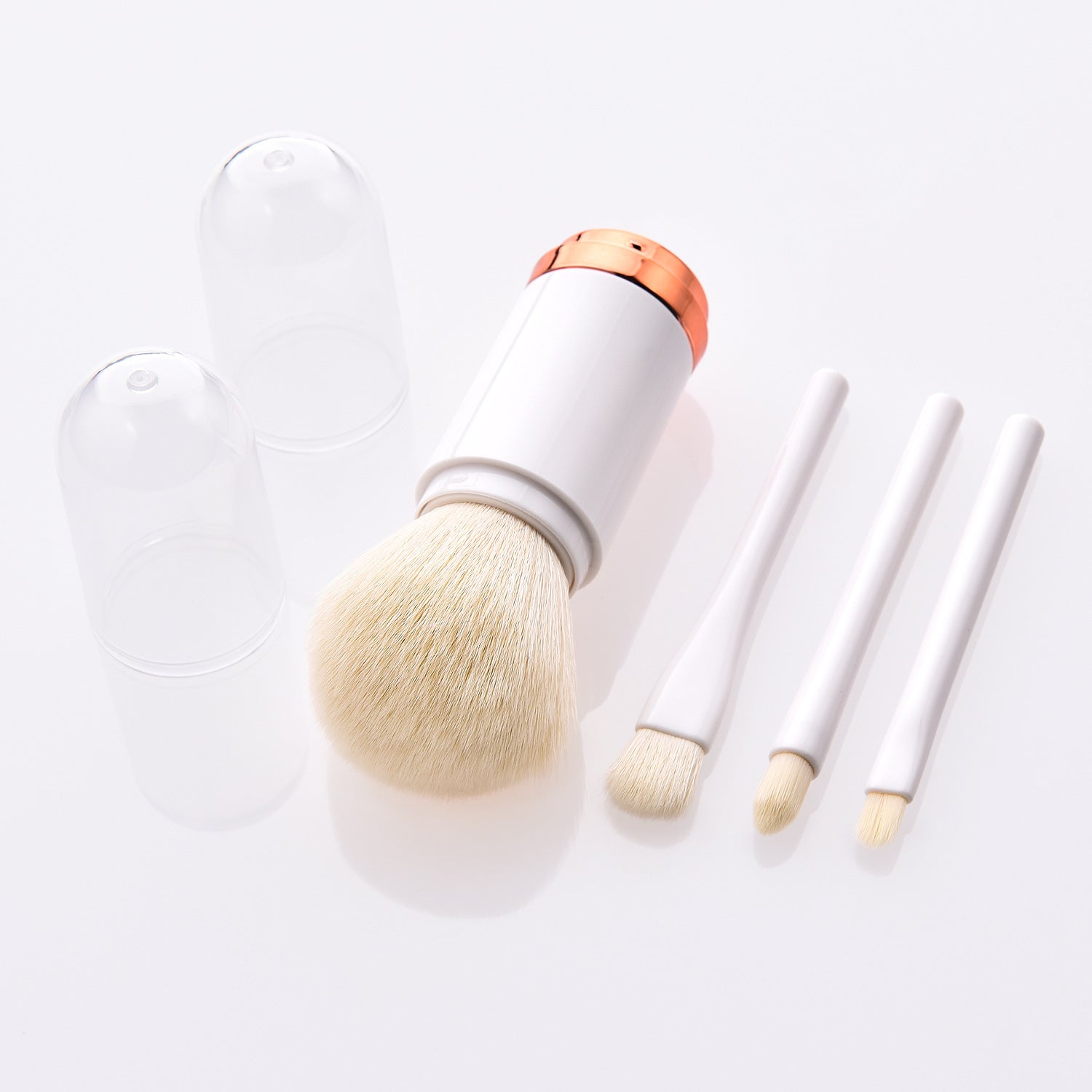 Ronshadow Dual-Head Makeup Brush for Powder & Eyeshadow