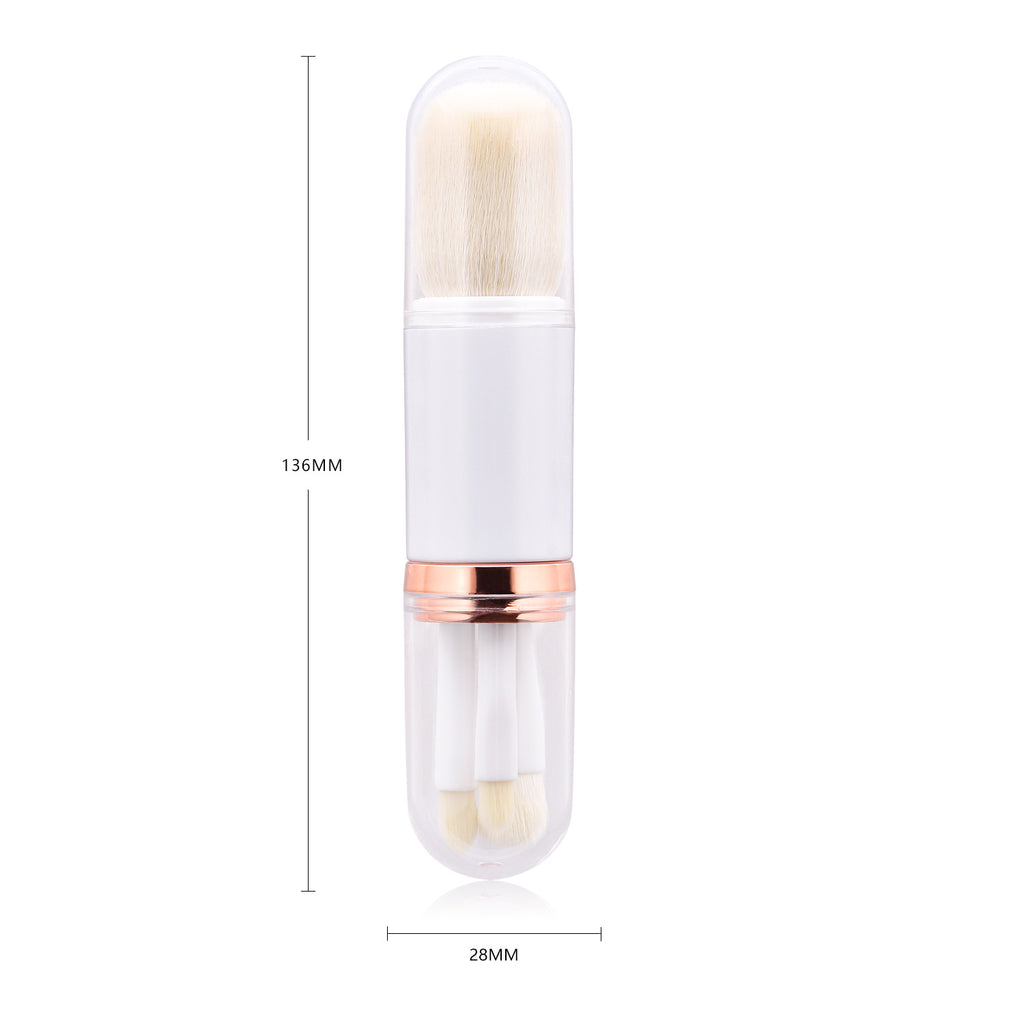 Ronshadow Dual-Head Makeup Brush for Powder & Eyeshadow