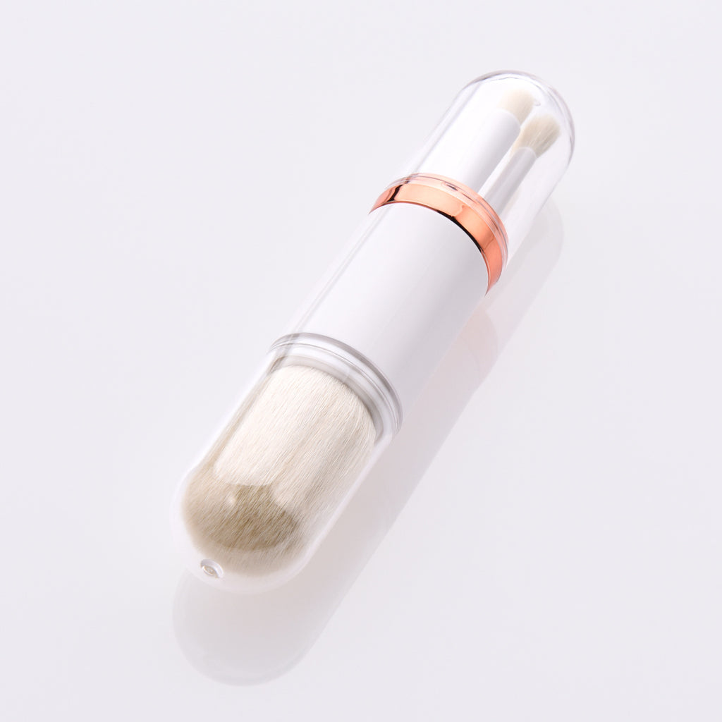 Ronshadow Dual-Head Makeup Brush for Powder & Eyeshadow