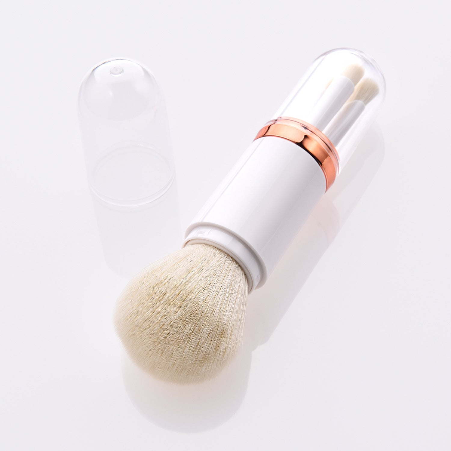 Ronshadow Dual-Head Makeup Brush for Powder & Eyeshadow