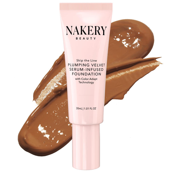 Nakery Skip the Line Full Coverage Foundation for Women - Medium Deep
